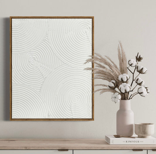 Pinwheels - 8x10" Textured Art